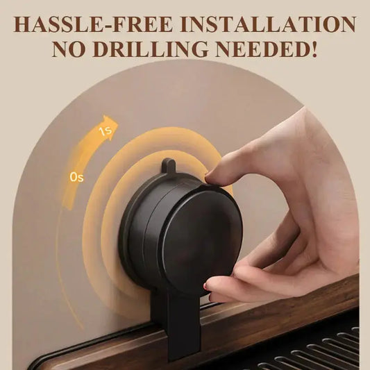 Sink shelf with tool-free assembly – Easy storage for kitchen & bath Homezys