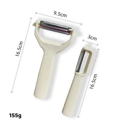 Double-Headed Peeler and Grater – Kitchen Tool for Precise Preparation Homezys