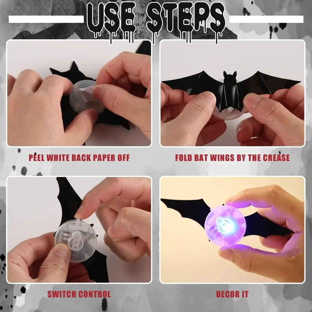 Buy 1 Get 1 Free | NightWing™ — Realistic 3D Bats with Glowing LEDs Mivoza Deutschland