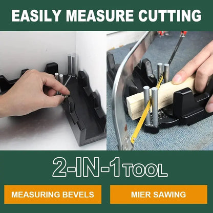 2-in-1 Mitre Measuring Cutting Tool Zorenza