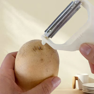 Double-Headed Peeler and Grater – Kitchen Tool for Precise Preparation Homezys