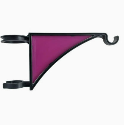 Plant hanger for fence posts — Tool-free outdoor plant holder Homezys