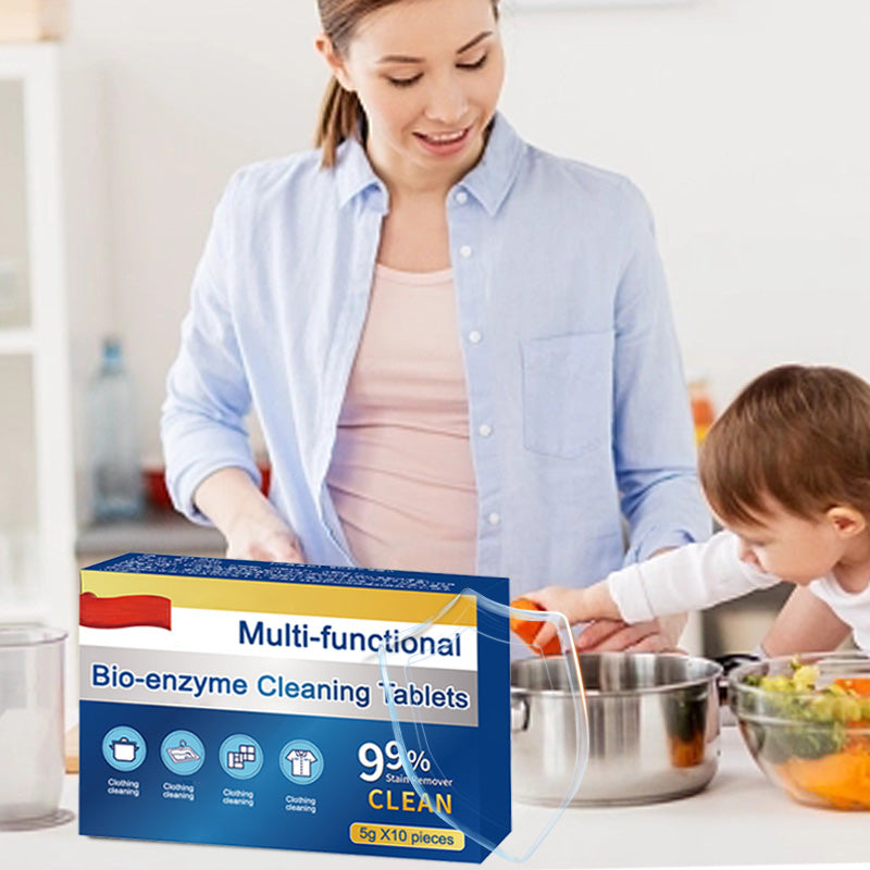 Enzyme Cleaning Tablets — Powerful Cleanliness and Germ-Free Homezys