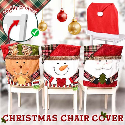 Chair Covers — Cozy Warmth and Festive Atmosphere (4 Pieces) Homezys
