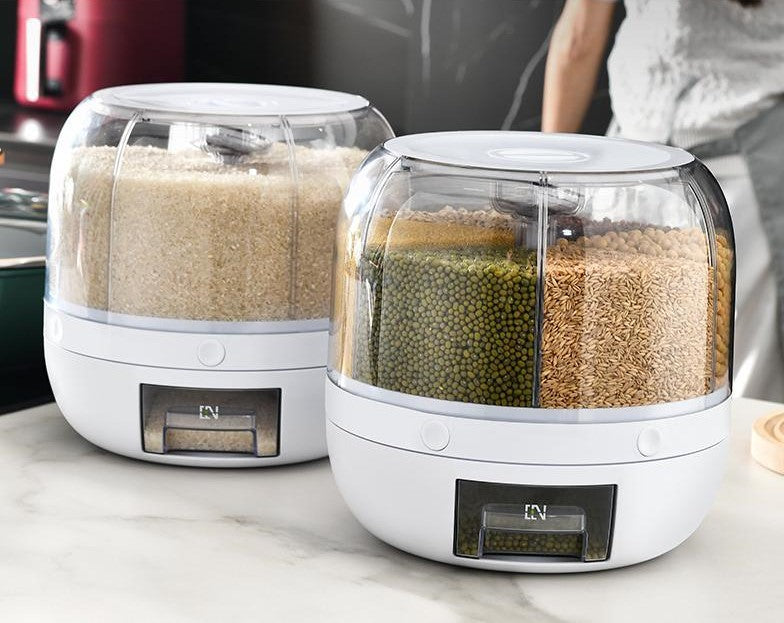 Rotatable Storage Tower — Freshness and Order Under Control Homezys
