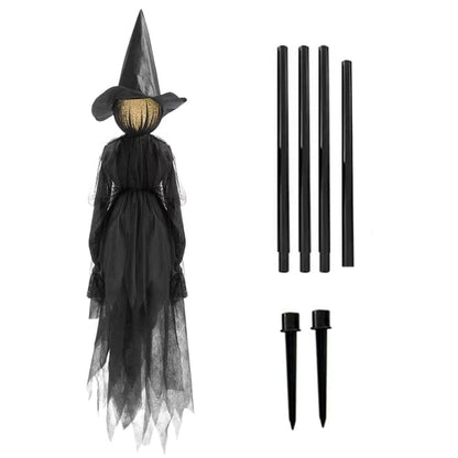 Halloween Witch Garden Stake – Outdoor Water Decor Homezys
