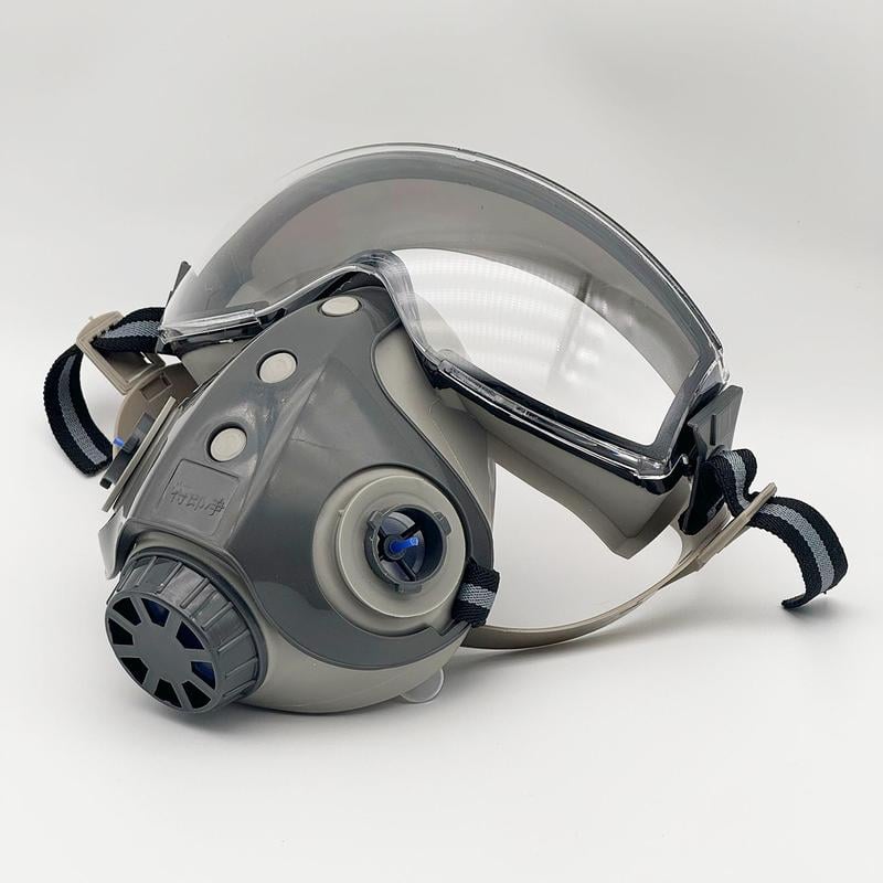 Integrated Respiratory Mask — Dustproof Half Mask with Dual Filtration Homezys