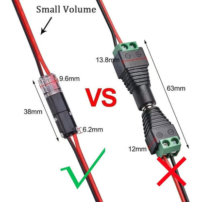 LED Connector Plug — Quick and Secure Installation (20 Pieces) Homezys