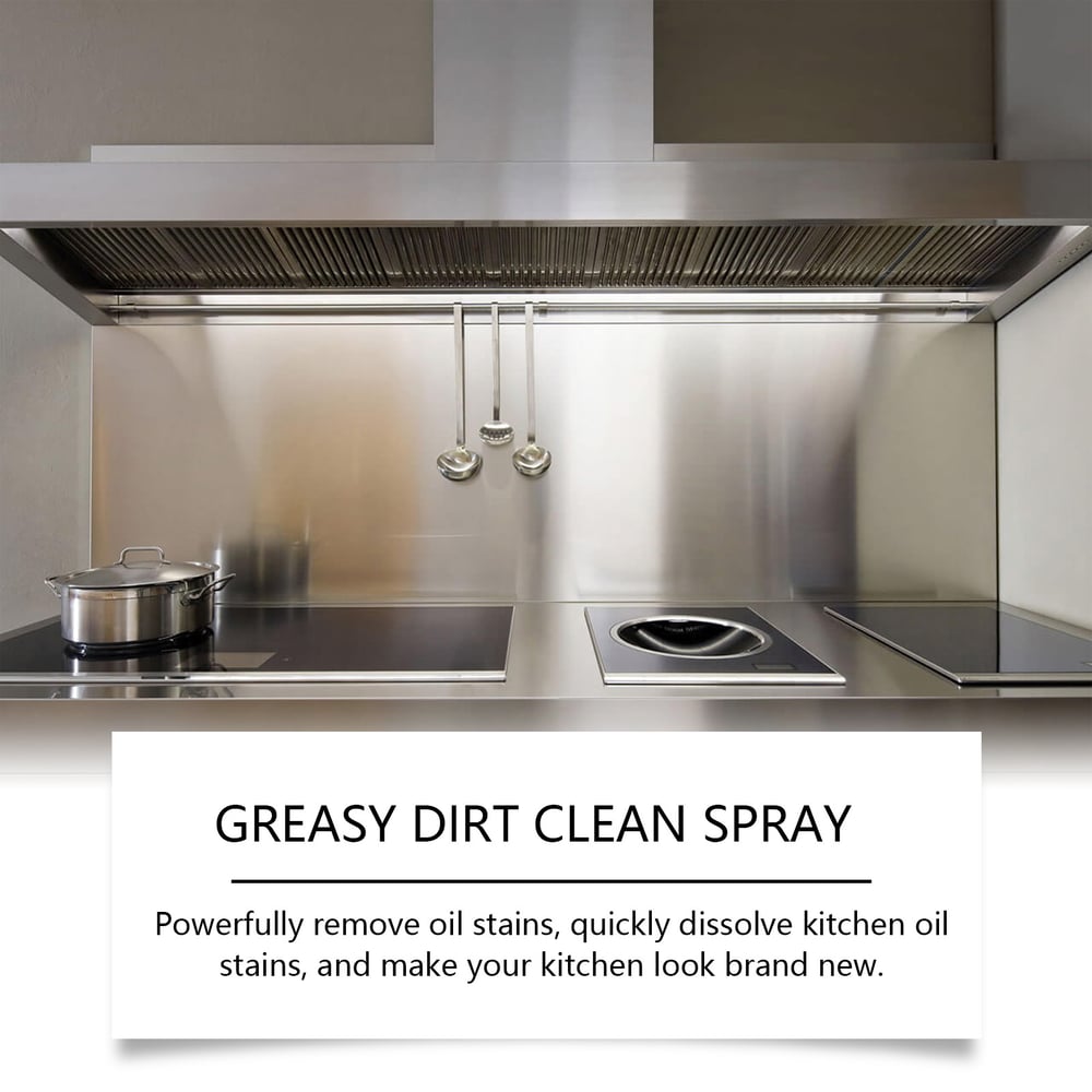 Non-toxic kitchen degreaser for streak-free cleanliness Homezys