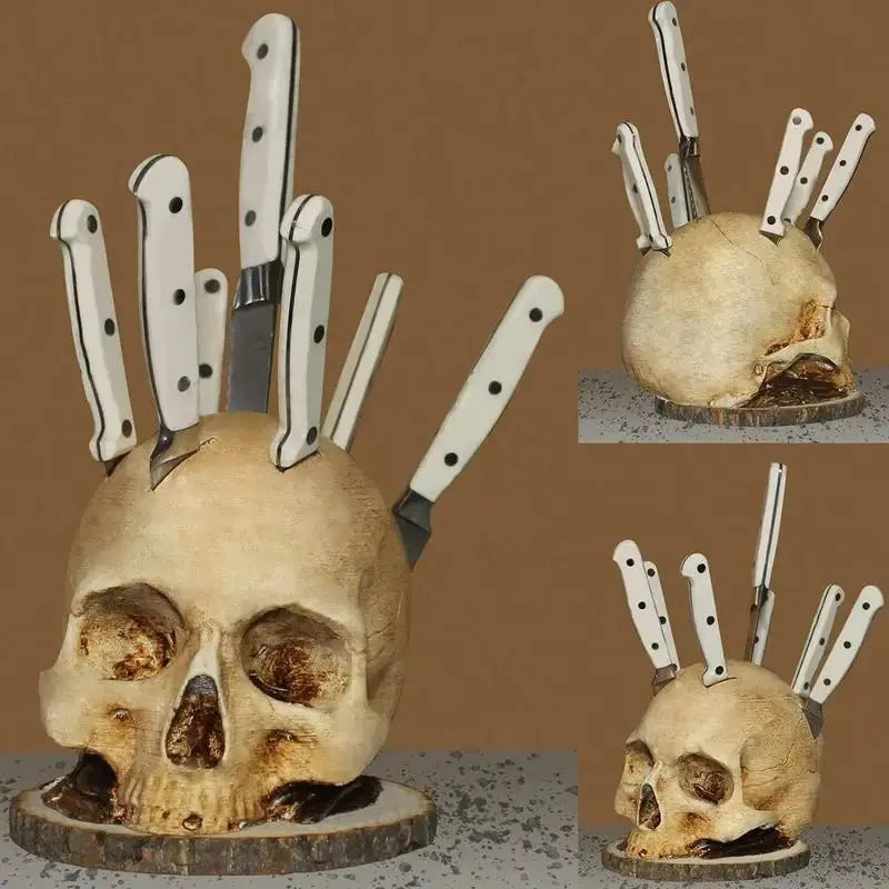 SkullGuard™ — Bold Gothic Knife Organizer Mivoza Deutschland