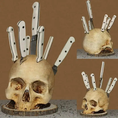 SkullGuard™ — Bold Gothic Knife Organizer Mivoza Deutschland
