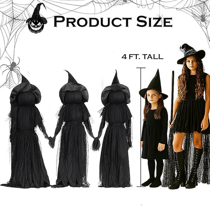Halloween Witch Garden Stake – Outdoor Water Decor Homezys
