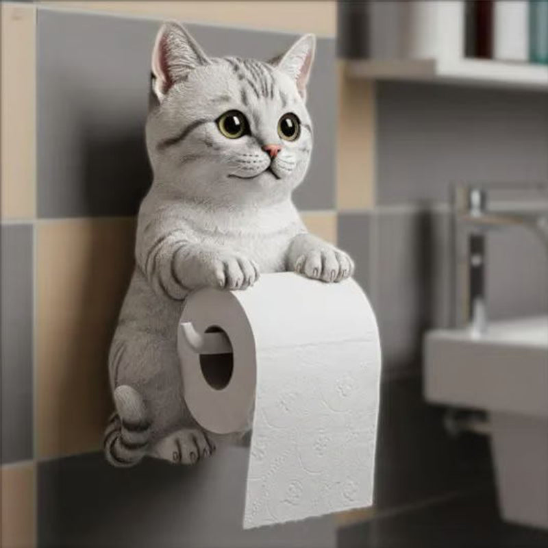 3D Resin Animal Toilet Roll Holder – Adds Charm to Your Bathroom Homezys