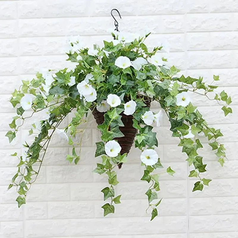 Buy 1 Get 1 Free | Artificial Morning Glory Hanging Flowers Mivoza Deutschland