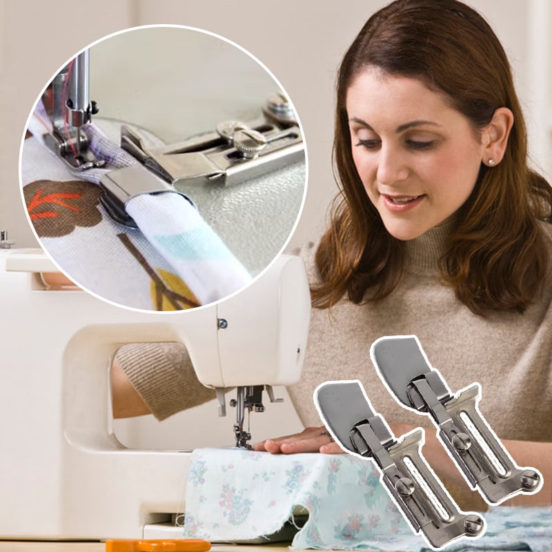 Adjustable Rolled Hem Foot for Precise Sewing Finishes Homezys