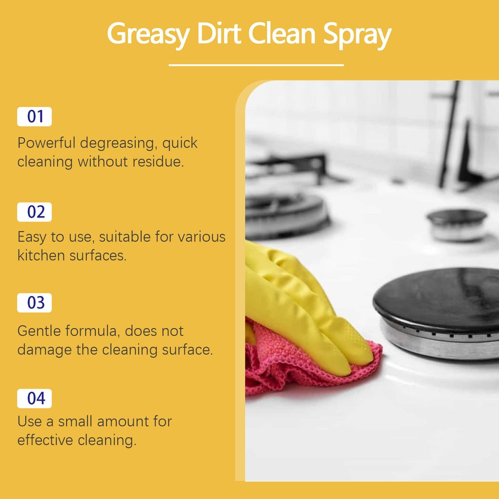 Non-toxic kitchen degreaser for streak-free cleanliness Homezys