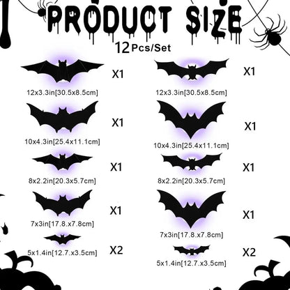 Buy 1 Get 1 Free | NightWing™ — Realistic 3D Bats with Glowing LEDs Mivoza Deutschland