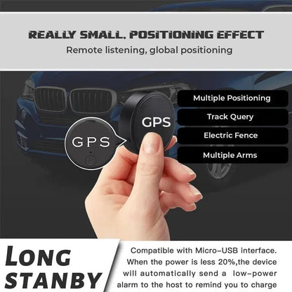 Mini GPS Tracker – Discreet Real-Time Tracking Without Subscription Homezys