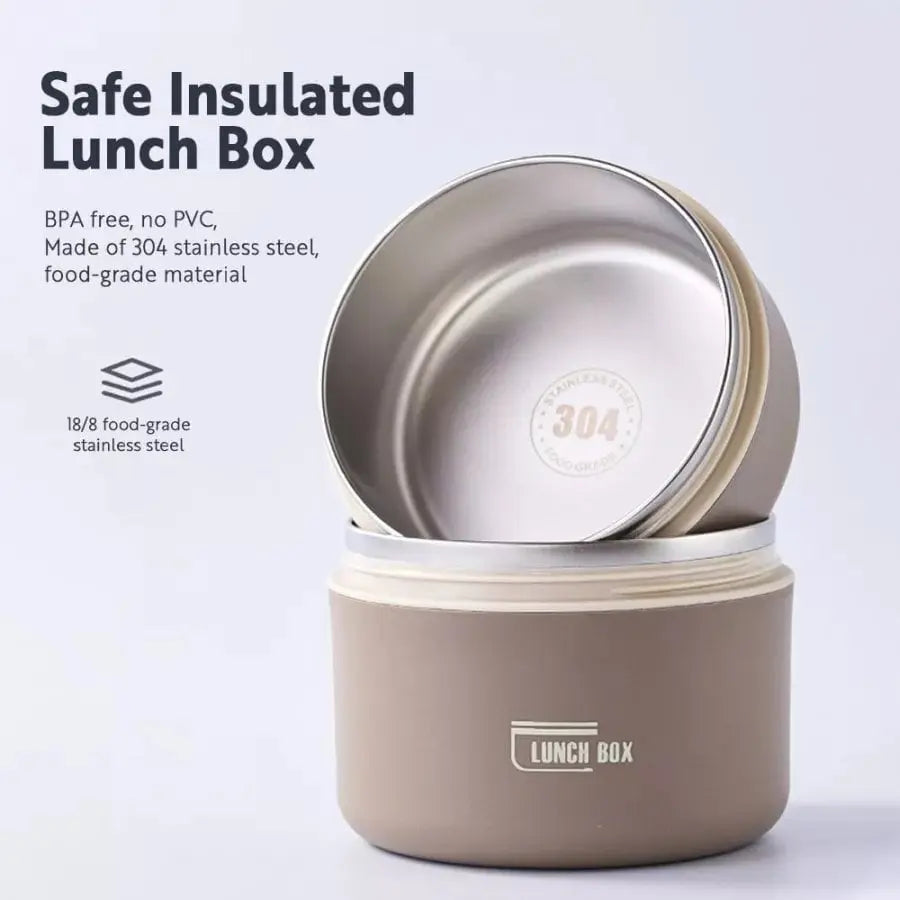 PORTABLE INSULATED LUNCH CONTAINER SET Zorenza