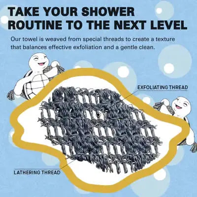 Buy 1 Get 1 Free | PureHex™ — Antibacterial Dual-Texture Exfoliating Cloth Homezys