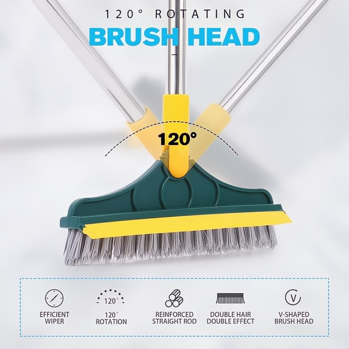2-in-1 Floor Brush – Deep Cleaning for Corners & Joints Homezys
