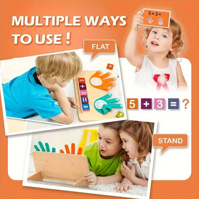 Wooden Number Learning Game — Learn Math Playfully Homezys