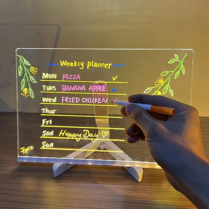 ✨LED Note Board with Colors🎨 Zorenza