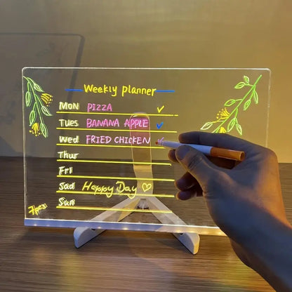✨LED Note Board with Colors🎨 Zorenza