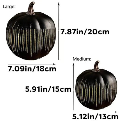 Glowing Pumpkins with Starlight – Decorative Autumn Accent with Timer Homezys