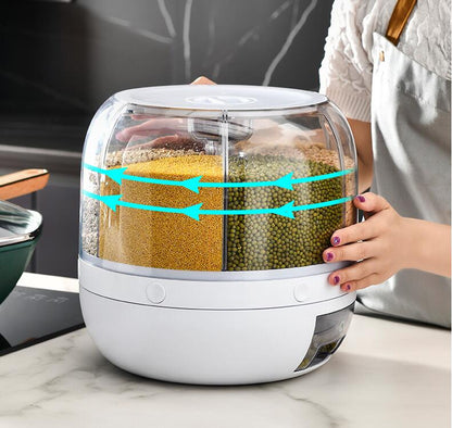 Rotatable Storage Tower — Freshness and Order Under Control Homezys
