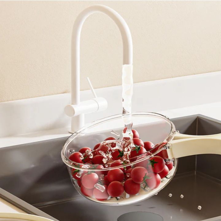 Dual-Purpose Draining Basket – Drain, Rinse & Store in One Homezys