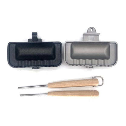 Double-sided sandwich pan – Non-stick aluminum breakfast griddle Homezys