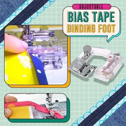 🔥Adjustable Bias Tape Binding Foot🌙 Zorenza