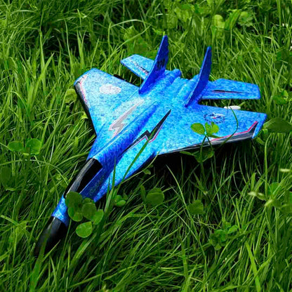 RC Plane with Gyroscope – Child-Friendly & Perfect for Outdoors Homezys