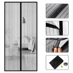 Insect screen with magnetic closure — effortless protection against mosquitoes Homezys