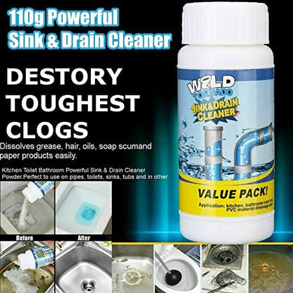 ClearFlow™ — Fast, Safe, No-Scrub Drain Cleaner Homezys