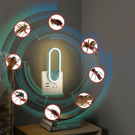Ultrasonic Mosquito Repellent Device — Quick Peace Without Chemicals Homezys