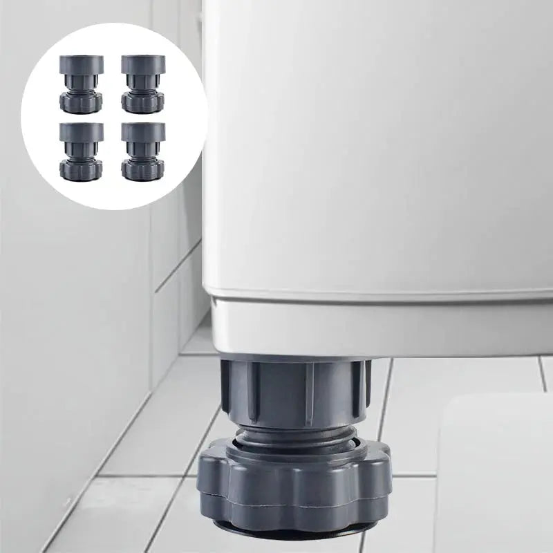 4 pieces height-adjustable washing machine stand Zorenza