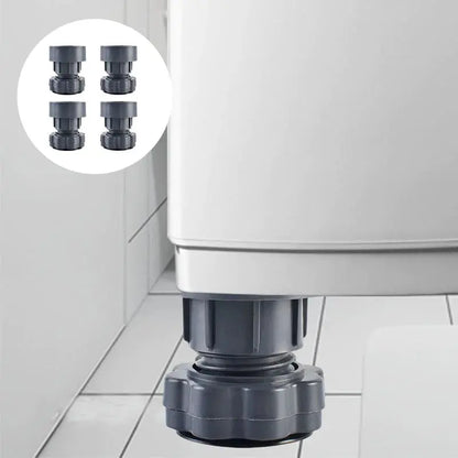 4 pieces height-adjustable washing machine stand Zorenza