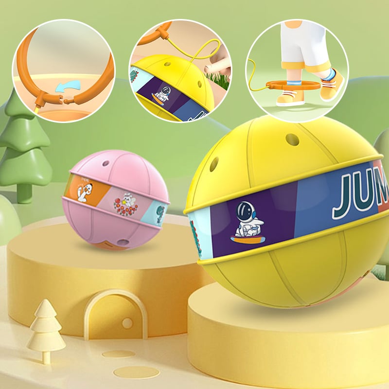Glowing Hopper Ball – Light Toy for Active Movement in Children Homezys