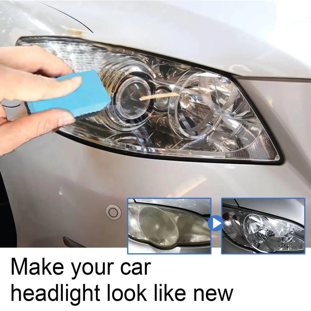 Headlight Restoration Spray – Solution for Dull, Yellowed, or Cloudy Car Headlights Homezys