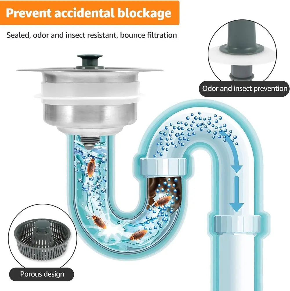 Buy 1 Get 1 Free | CleanFlow™ — Triple-Action Drain Defender Mivoza Deutschland