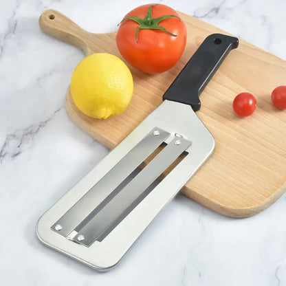 Stainless Steel Chopping Knife – Ideal for Coleslaw & Vegetable Preparation Homezys