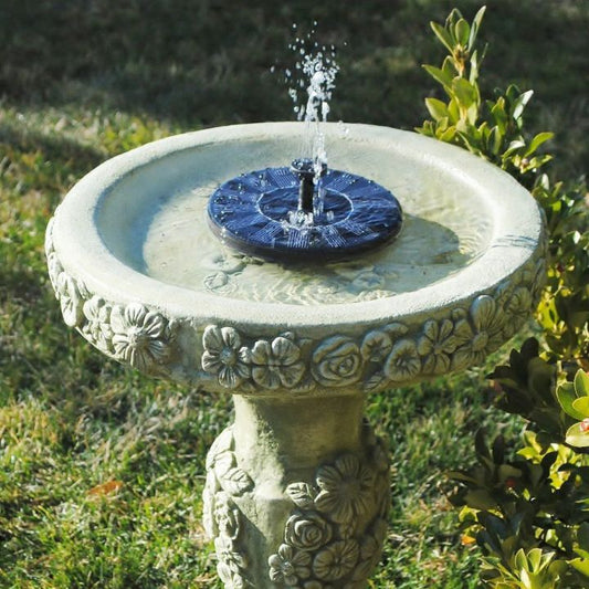 Solar-powered floating garden fountain Homezys