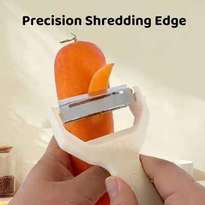 Double-Headed Peeler and Grater – Kitchen Tool for Precise Preparation Homezys