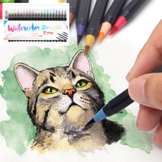 Brush Pens — Creative Colors for Radiant Artwork Homezys