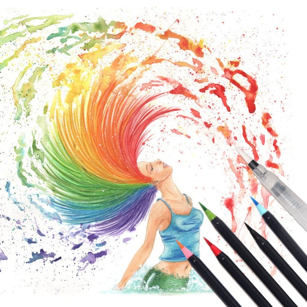 Brush Pens — Creative Colors for Radiant Artwork Homezys