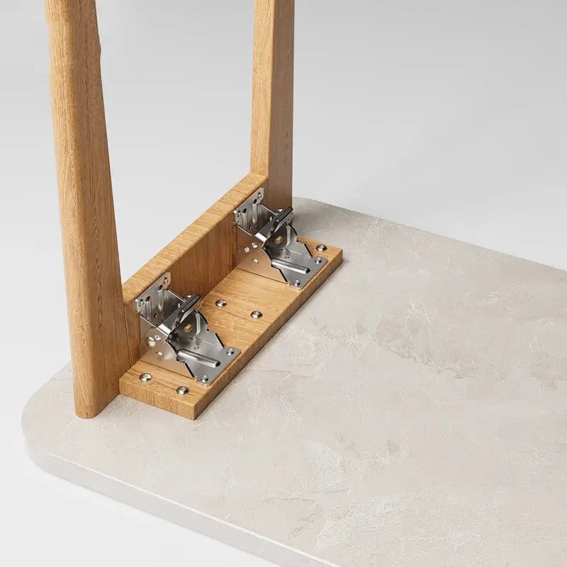 Foldable Steel Table Leg Bracket Homezys