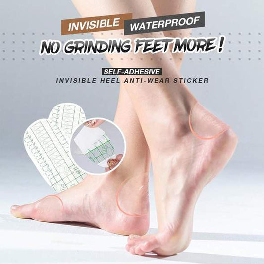 50 pieces | Self-adhesive, invisible heel anti-friction pads Homezys