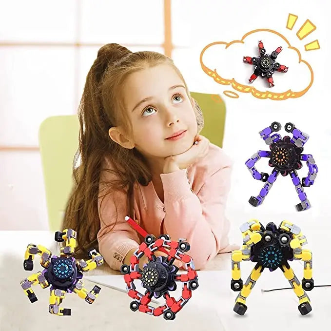Transformable Fingertip Gyro Zorenza